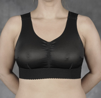 Photograph of a compression bra for breast swelling (lymphoedema). This particular one is called an ETO 20